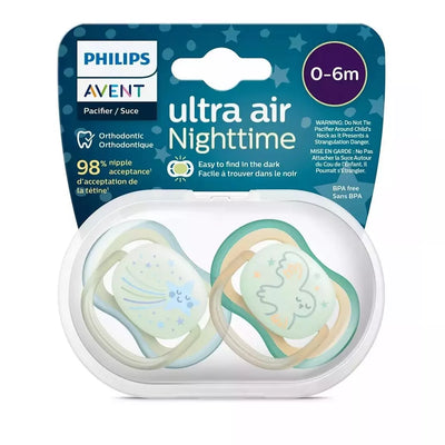 AVENT čiulptukas ULTRA AIR Night 376/18, 2 vnt