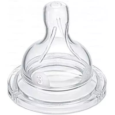 AVENT žindukas silikoninis Anti-colic 3m+ 2vnt
