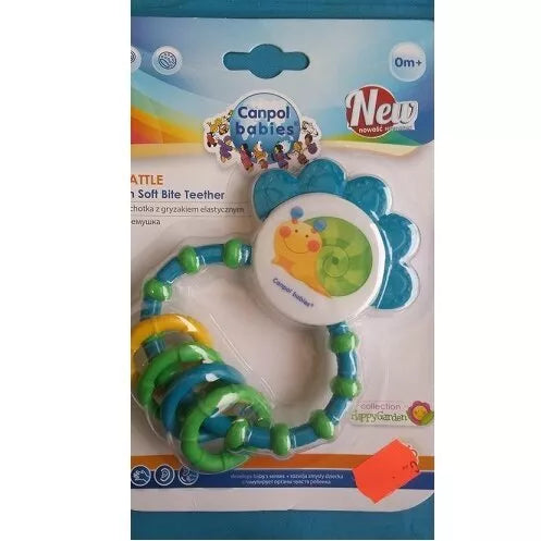 Barškutis su kramtuku Canpol HAPPY GARDEN, 56/137