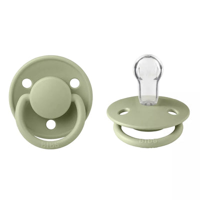 Čiulptukas BIBS DE LUX silikonas, apvalus
