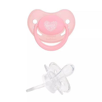 Čiulptukas Canpol Silikoninis, simetrinis PASTELOVE Pink