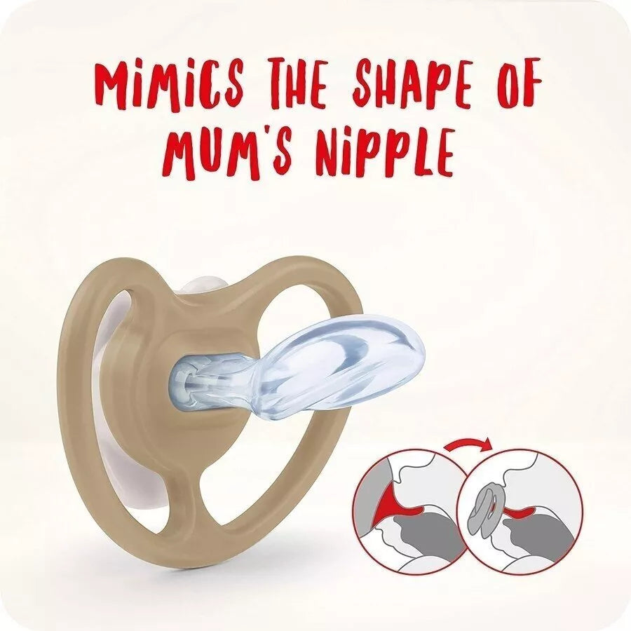 Čiulptukas NUK SPACE Night 2vnt