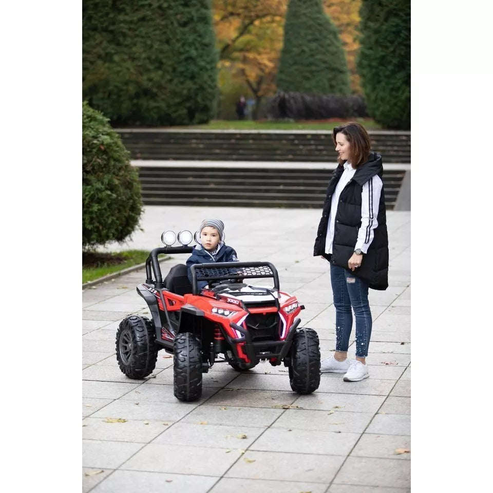 Elektromobilis MONSTER 4WD su distanciniu valdymu Red