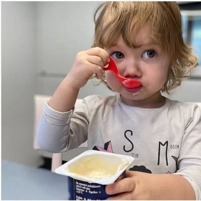 I CAN šaukšteliai vaikams 2 vnt, White / Blue