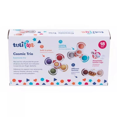 Interaktyvus sensorinis žaislas TuliFun COSMIC TRIO