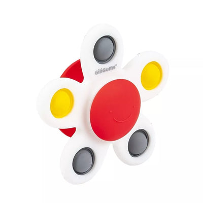 Kramtukas silikoninis su siurbtuku ROLLING FLOWER POP IT