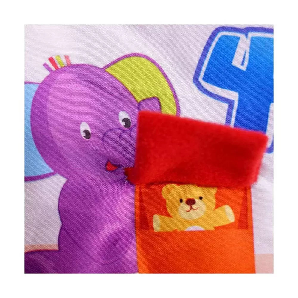 Lavinamoji knygelė su kramtuku Winfun TAKE-ALONG CRINKLE BOOK