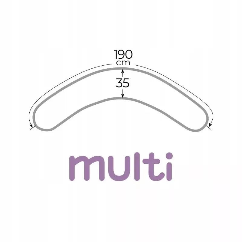 Maitinimo pagalvė CebaBaby Cebuszka Physio Multi HOYA