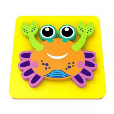 Minkšta EVA Edukacinė dėlionė CRAB
