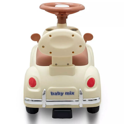 Paspiriama mašina Baby Mix KIDDO CRUISER Beige