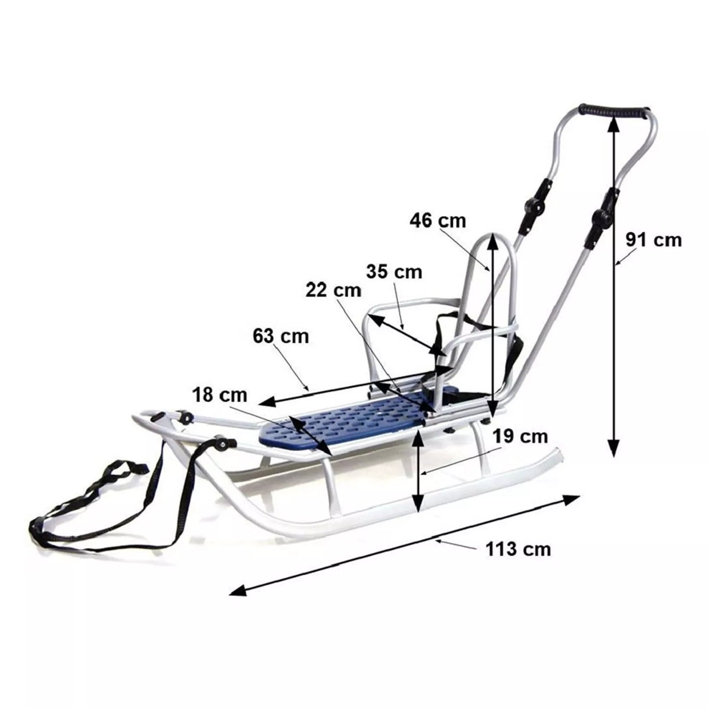 Rogės metalinės Adbor PICCOLINO Silver