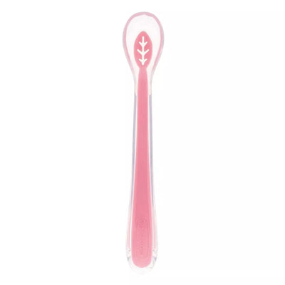 Silikoninis šaukštelis kūdikiui Canpol 51/010 Pink