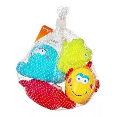 Vonios žaislai A0362, 4 vnt