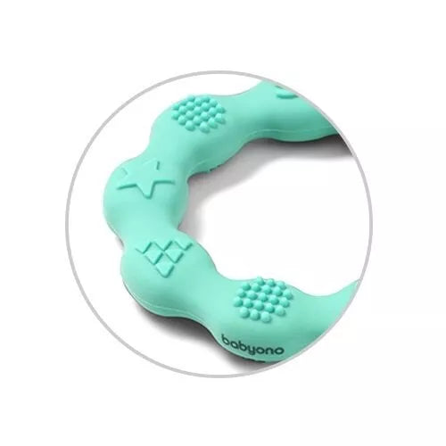 Kramtukas silikoninis BabyOno RING, 825/03