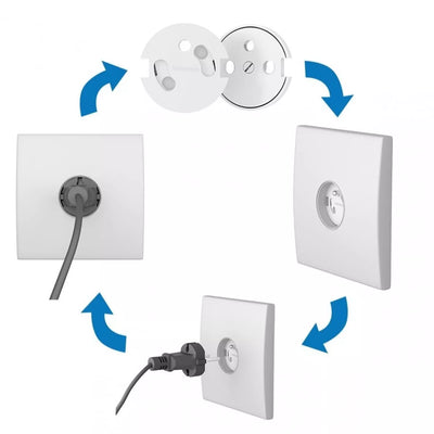 Apsauga elektros lizdams 6vnt. BabyOno,  962