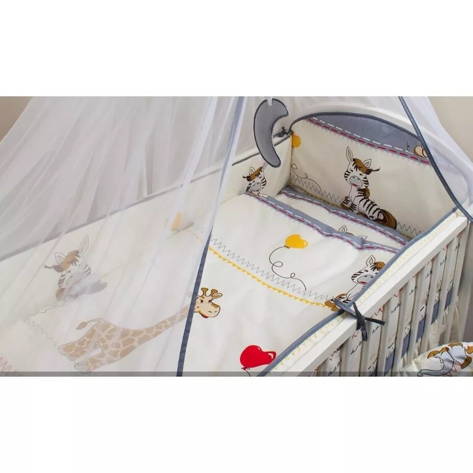Apsaugėlė lovytei  Ankras ZEBRA Grey 360 cm