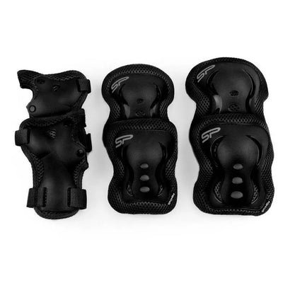 Apsaugų rinkinys Spokey SHIELD L Black