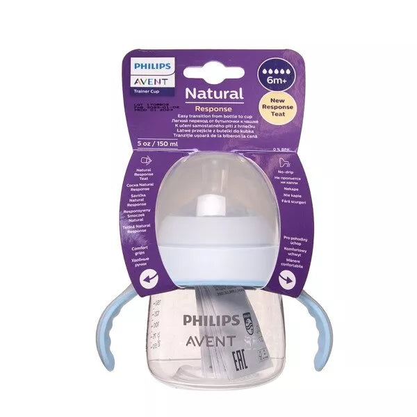 Avent buteliukas su rankenėlėmis Natural  Response  6m+,150 ml, SCF263/61