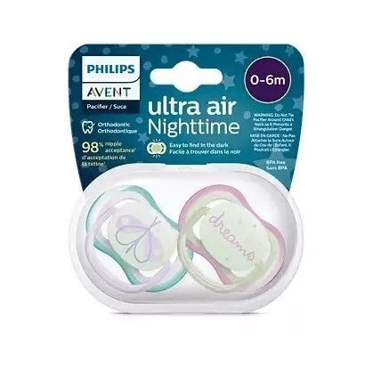AVENT čiulptukas ULTRA  AIR Night 376/19, 2 vnt