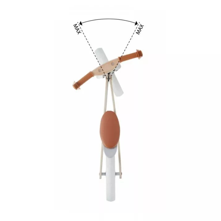 Balansinis dviratukas Kinderkraft RUNNER, Coral