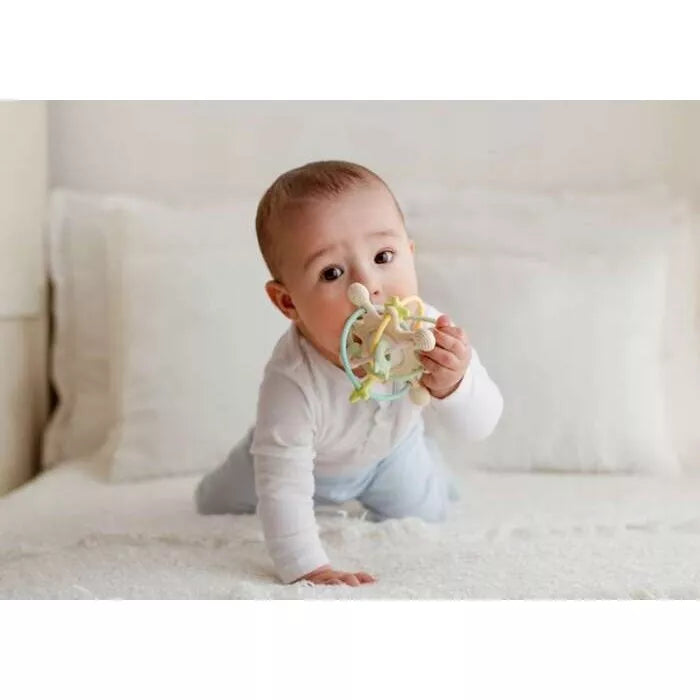 Barškutis-kramtukas silikoninis GiliGums COSMO