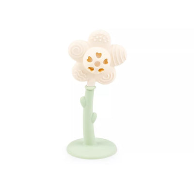 Barškutis-Kramtukas silikoninis GiliGums FLOWER MERRY Mint