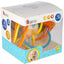Barškutis su kramtuku BamBam SENSORY BALL Orange
