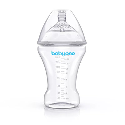 Buteliukas BabyOno Anti-colic NATURAL NURSING 260 ml
