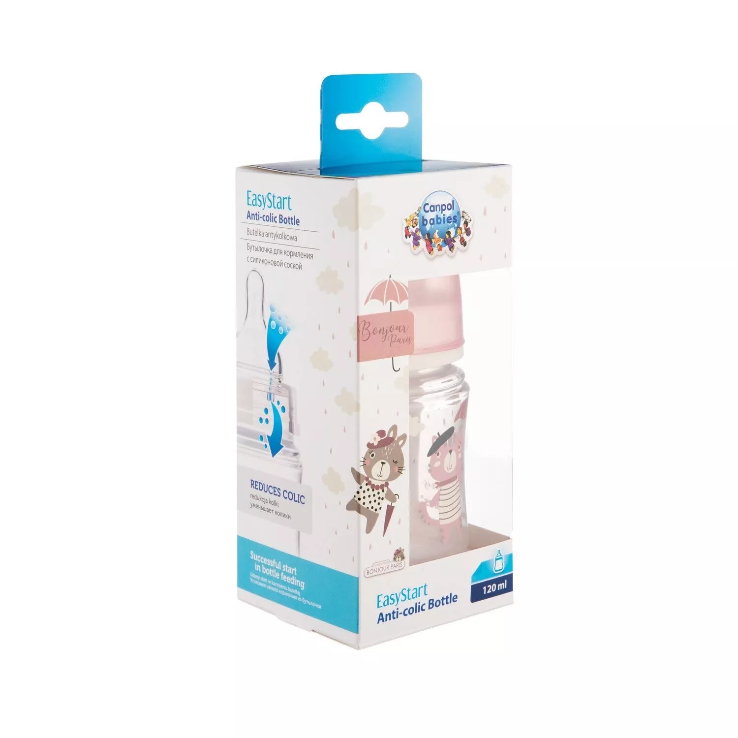 Canpol buteliukas 120 ml ANTI-COLIC 35/231