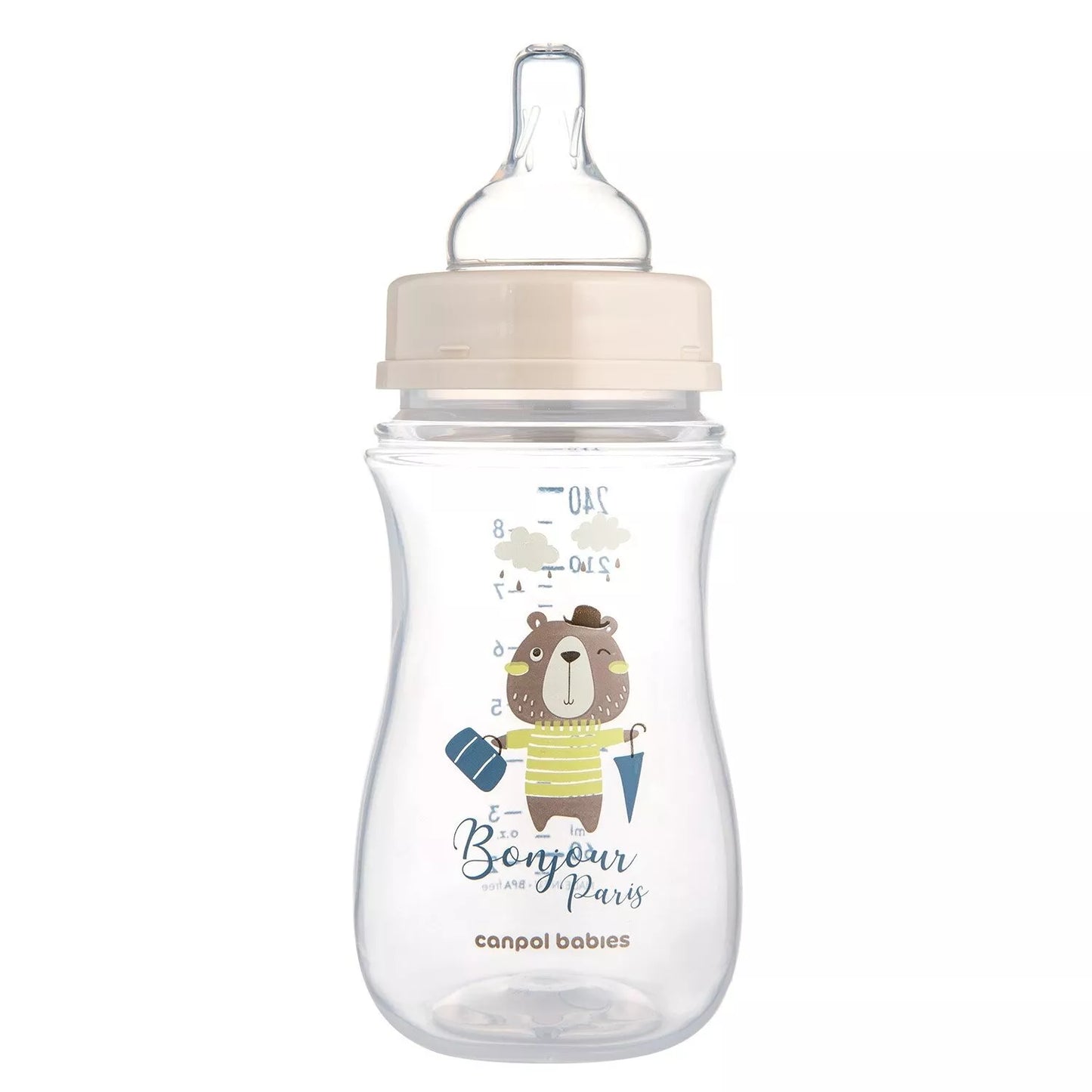 Canpol buteliukas 240 ml ANTI-COLIC 35/232
