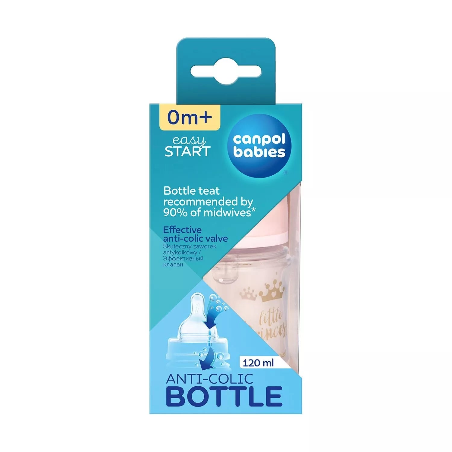 Canpol buteliukas EASY START ANTI-COLIC 120 ml