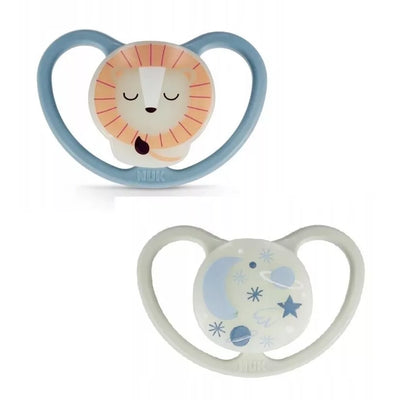 Čiulptukas NUK SPACE Night 2 vnt