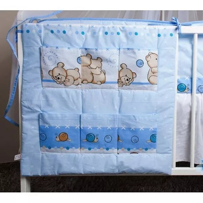 Daiktų kišenės pakabinamos ant lovytės Ankras FRIENDS Blue