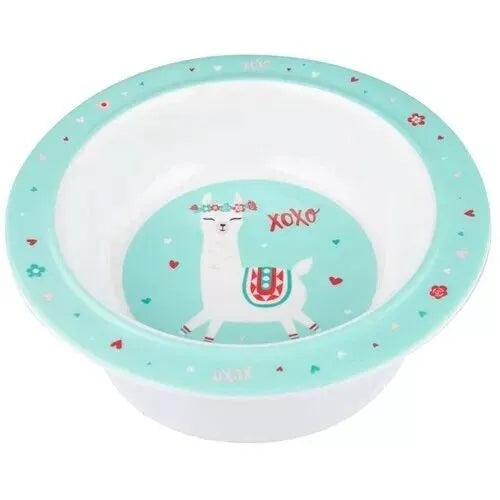 Dubenėlis melamininis limpantis Canpol EXOTIC ANIMALS  Turquoise