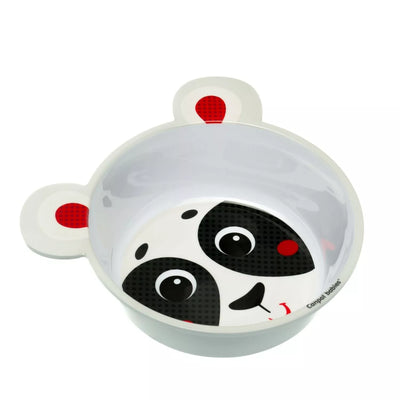 Dubenėlis melamininis neslistantis Canpol HELLO LITTLE Beige