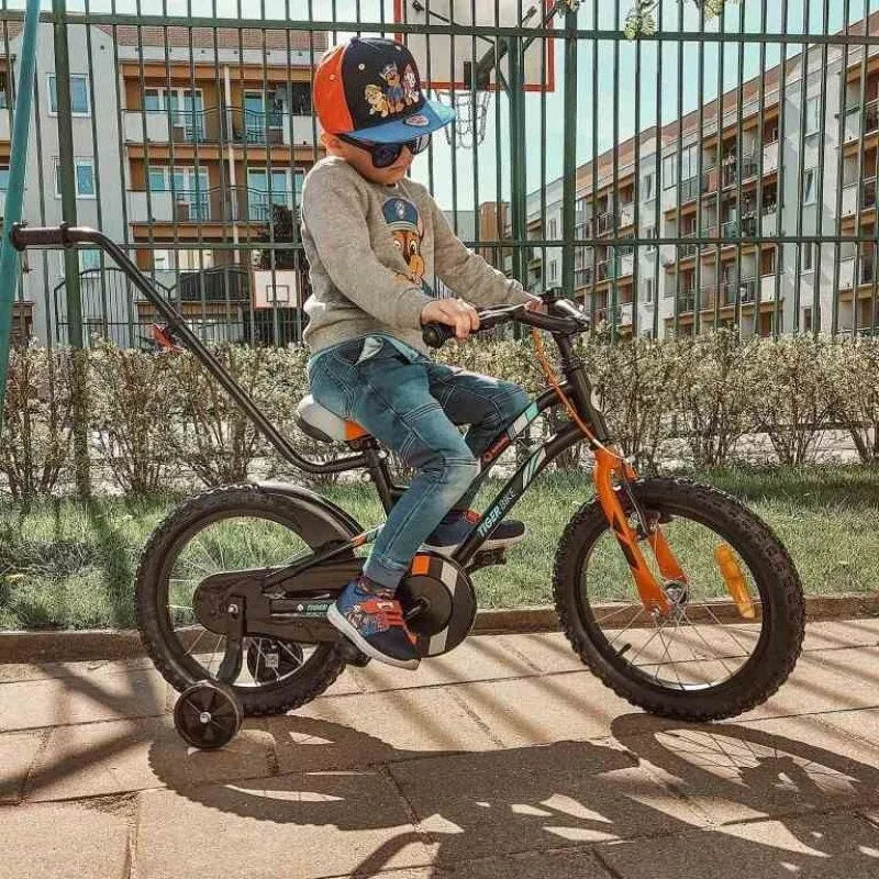 Dviratis TIGER Bike 16'' Black/Orange