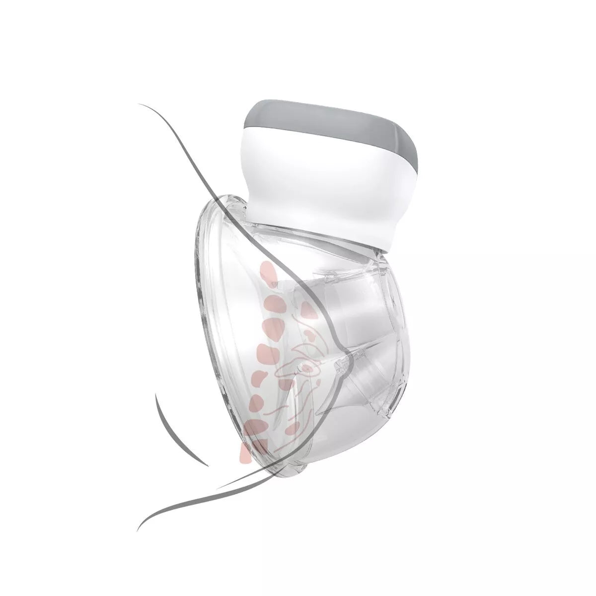 Elektrinis laisvų rankų pientraukis BabyOno SHELLY 1000