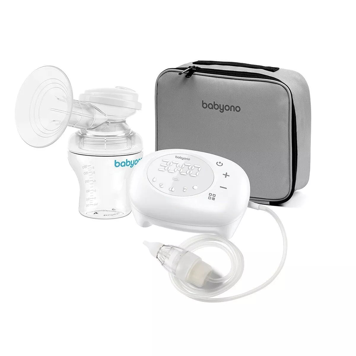 Eektrinis pientraukis ir nosies aspiratorius BabyOno COMPACT PLUS, 971