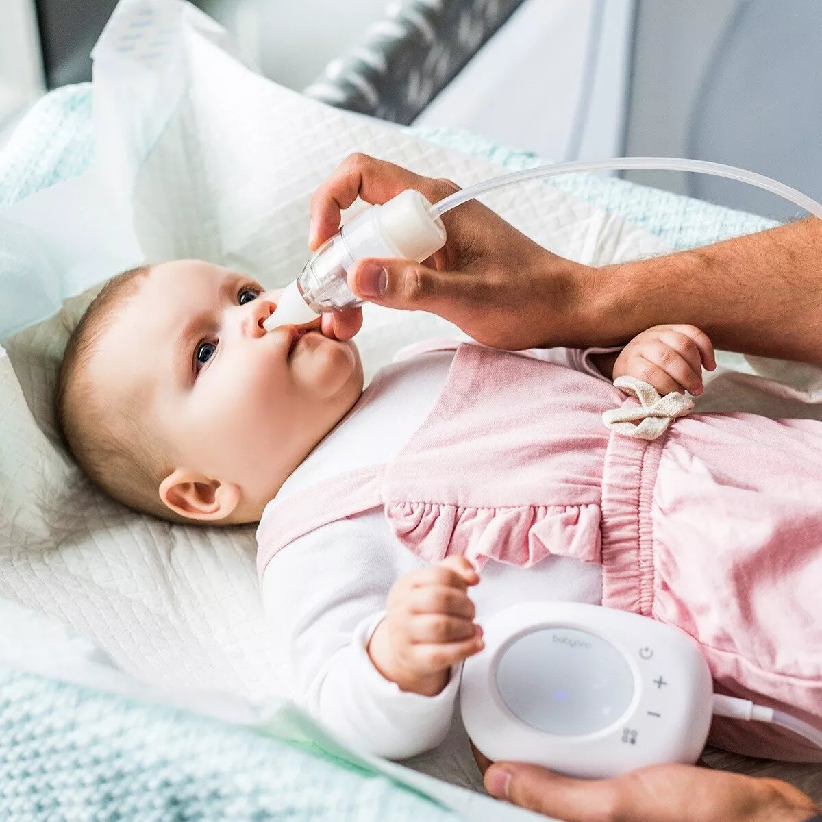 Eektrinis pientraukis ir nosies aspiratorius BabyOno COMPACT PLUS, 971