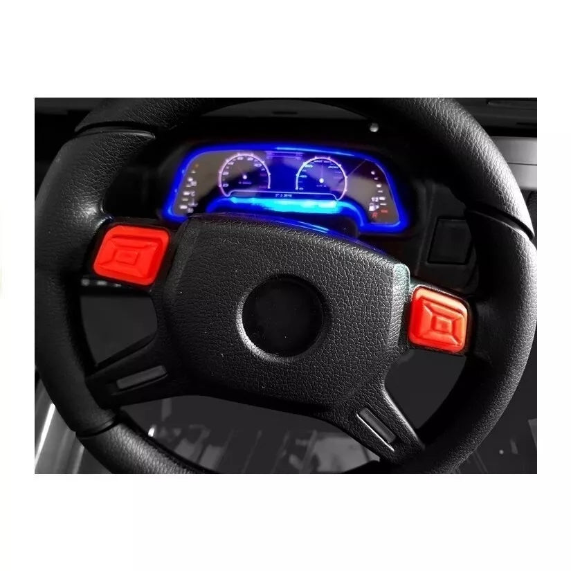 Elektromobilis JEEP HP-12 4WD Black su distanciniu valdymu