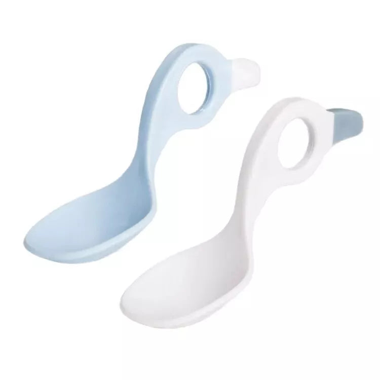 I CAN šaukšteliai vaikams 2 vnt, White / Blue