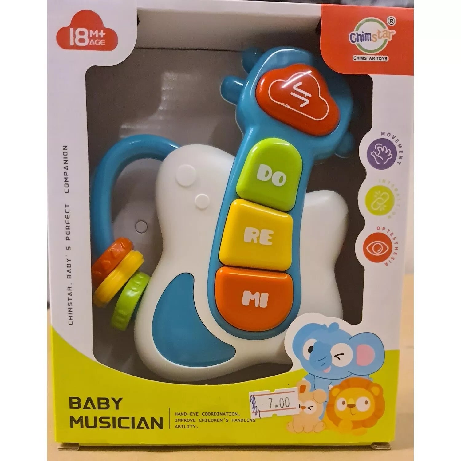 Interaktyvus muzikinis žaislas BABY MUSICIAN