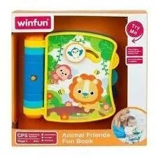 Interaktyvus žaislas Winfun Žaidimų knyga ANIMAL FRIENDS