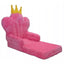 Ištiesiamas vaikiškas fotelis THRONE Pink