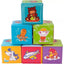 Kaladėlės Canpol  Soft Educational Cubes 2/817, 6 vnt.
