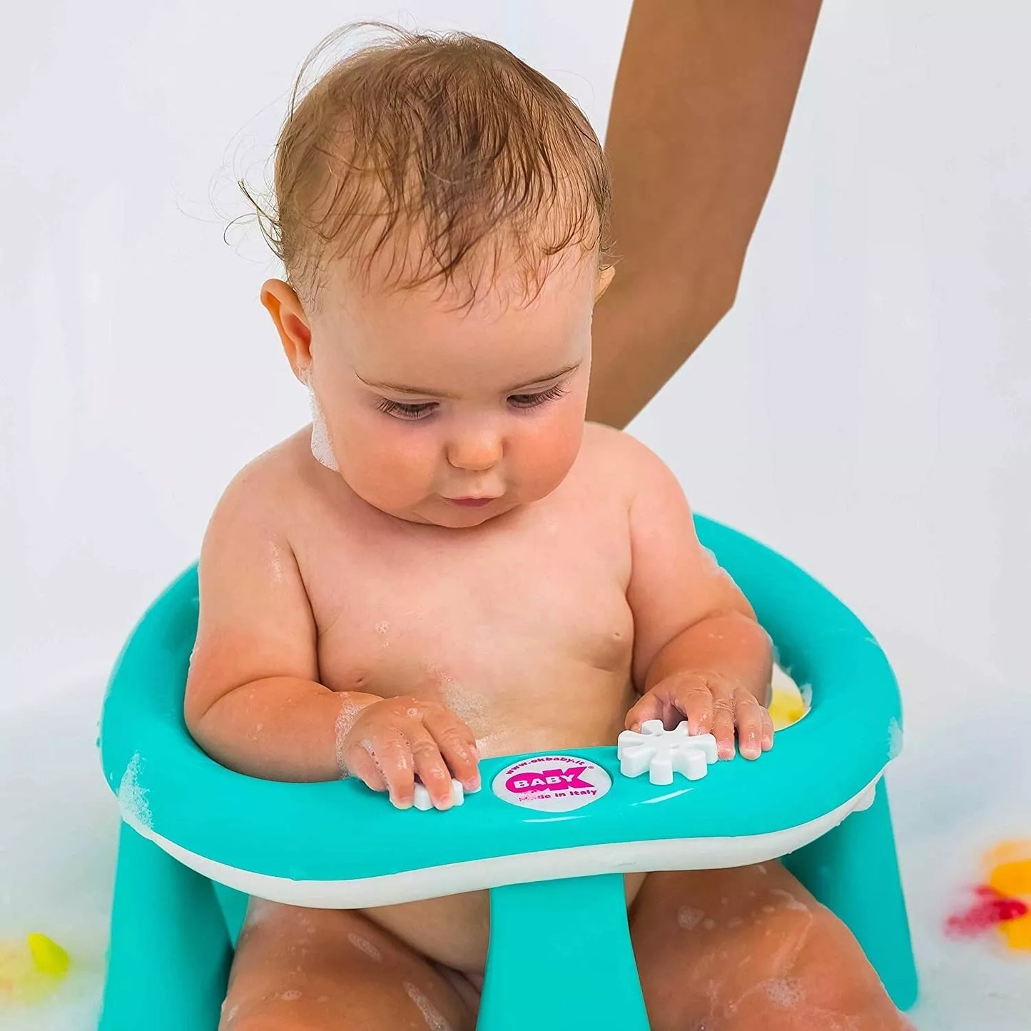 Kėdutė maudymui OK BABY FLIPPER White