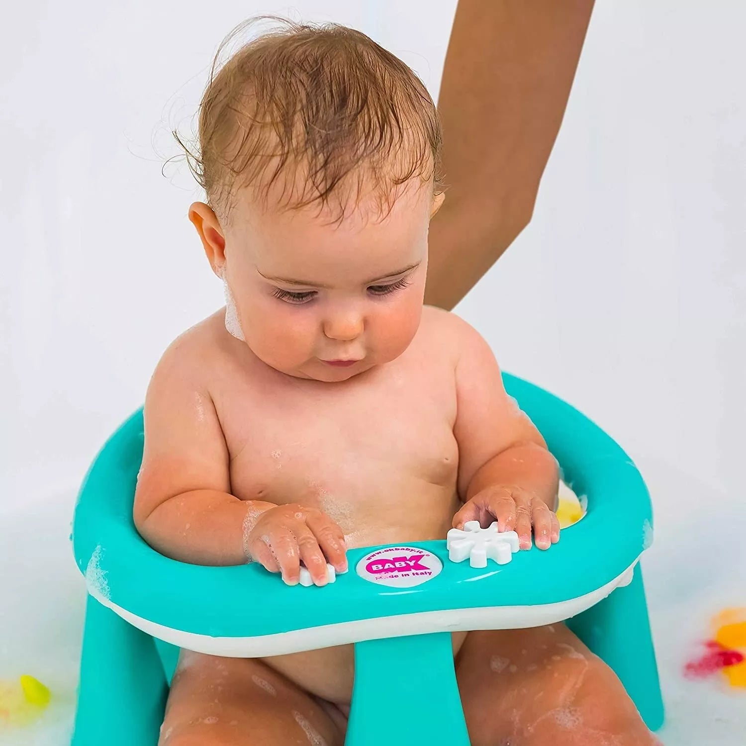 Kėdutė maudymui OK BABY FLIPPER White