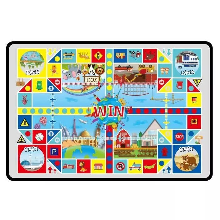 Kilimėlis Lenktynių trasa  + automobiliai Pro Kids JZD-073