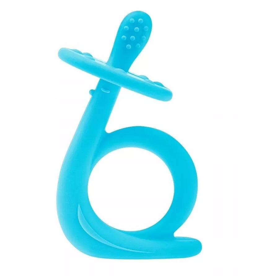 Kramtukas-masažuoklis  silikoninis  A0114 Blue