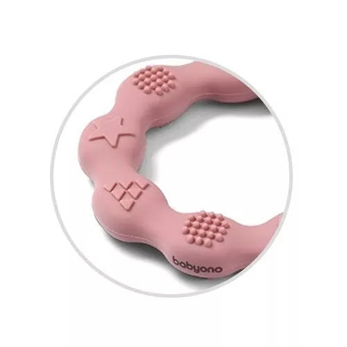 Kramtukas silikoninis BabyOno RING, 825/01